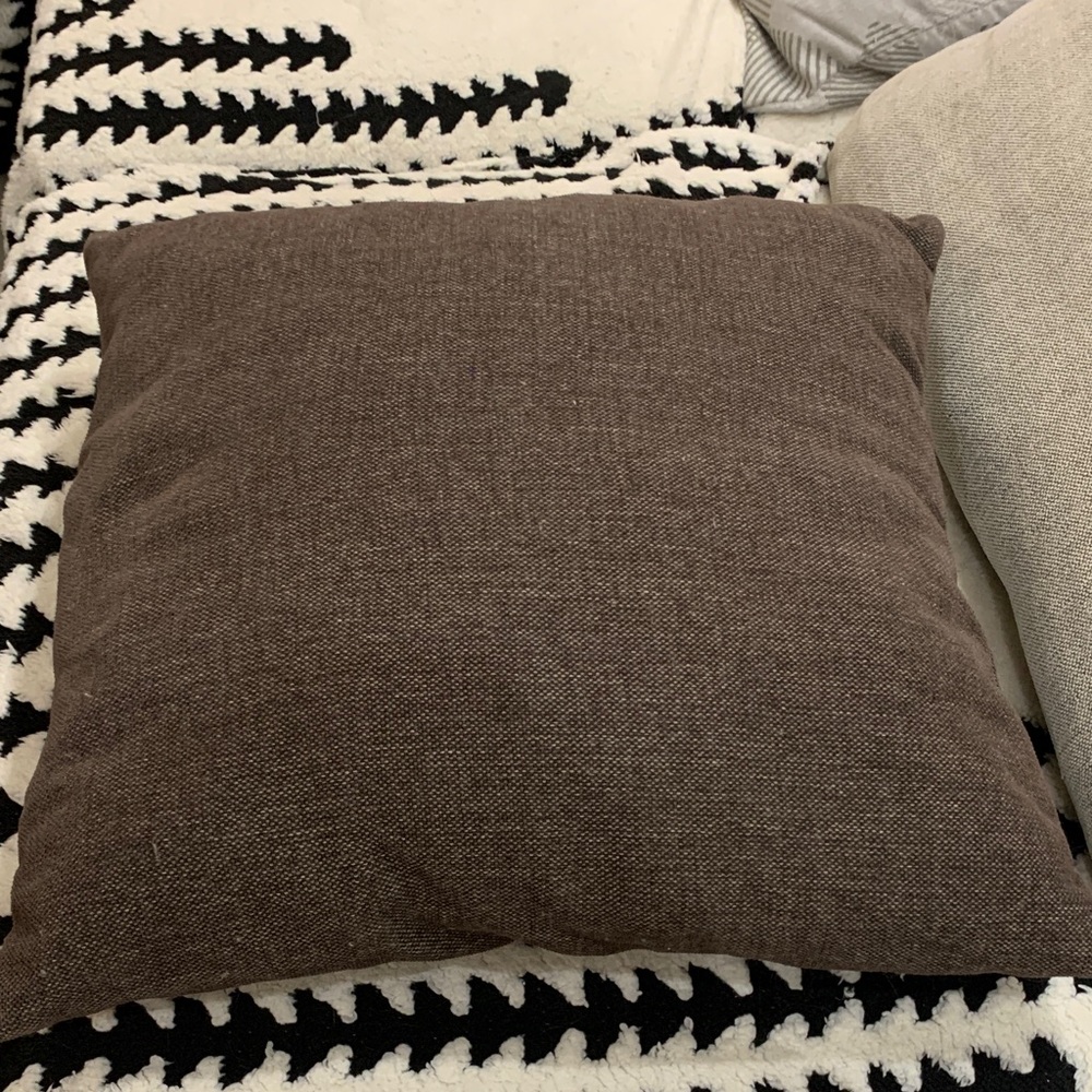 Brown Decorative Throw Pillow - Home Accents